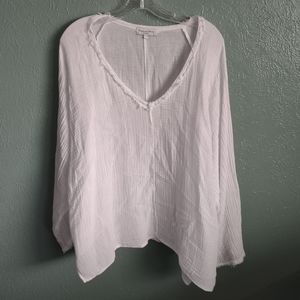 MICHAEL STARS - Gio V-Neck Bracelet-Sleeve Gauze Top